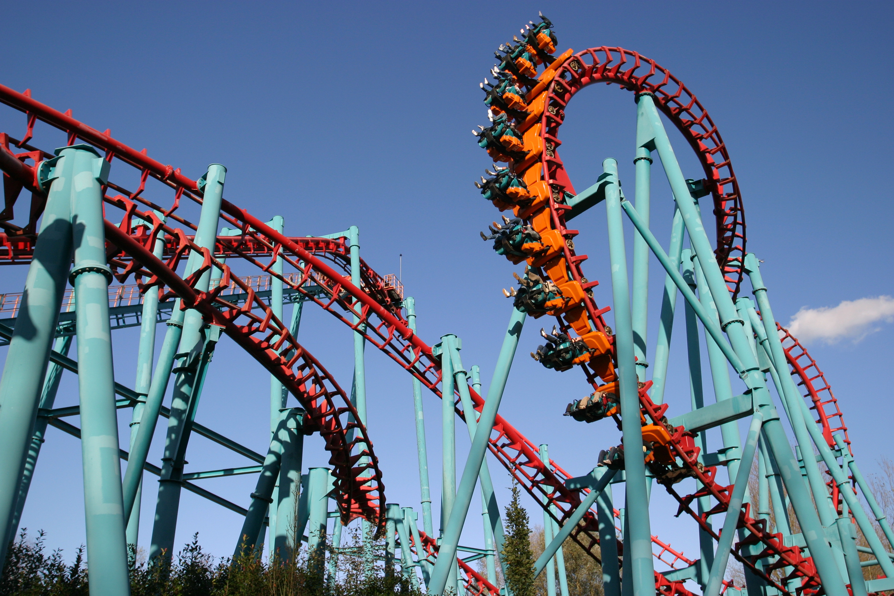 The excitement of launching an innovative new product is similar to the emotions felt when riding a rollercoaster.