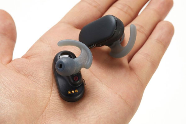 True-wireless earbuds typically use at least three pins to connect to the charging dock.