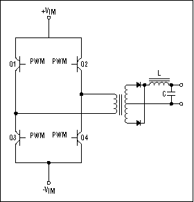 Figure 6. Full-bridge converter.