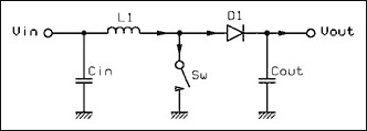 Figure 1. This boost-converter topology is the basis for SEPIC power-supply circuits.