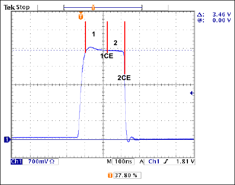 Figure 2.  E1 pulse control sections.