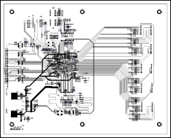 图6. FPGA PCB (7.5&quote; x 9.5&quote;)
