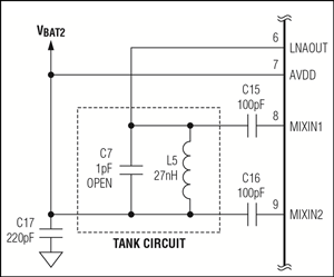Figure 10. Receiver tank circuit.