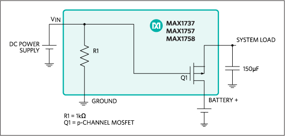 Adding a p-MOSFET to improve efficiency.