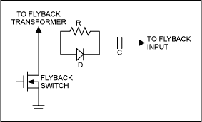 Figure 2B. Rate-of-rise voltage snubber.